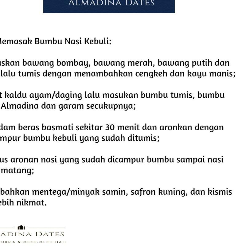 

Trendy Beras Basmati 1kg Quality