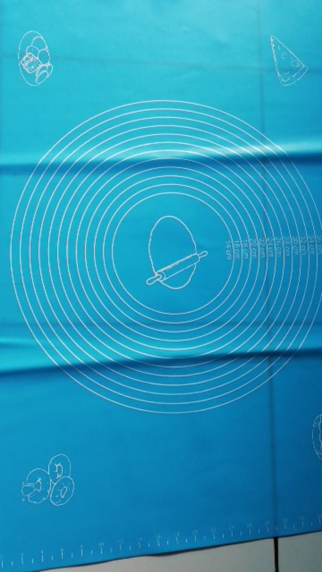 Alas Adonan Kue Silikon Large Medium Martabak Roti Pizza Anti Lengket Peralatan Baking