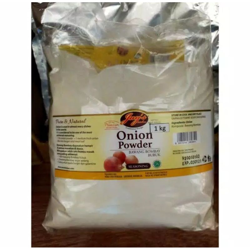 

Jays Onion Powder 1 KG / Jays bubuk bawang Bombay 1 kg