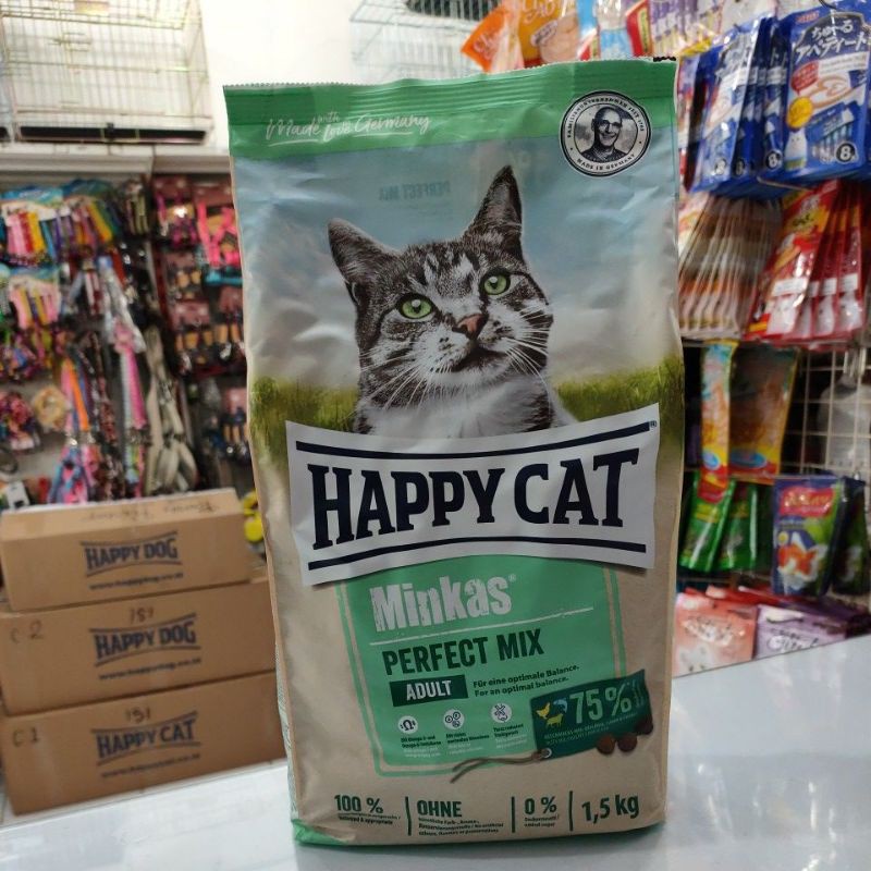 Happy Cat Minkas Mix (Poultry &amp; Fish) 1,5kg