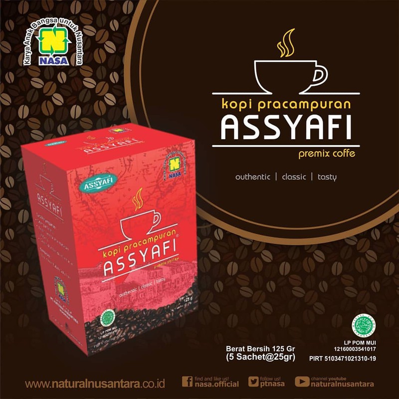 

ASSYAFI NASA - Kopi Herbal Yang Menyehatkan