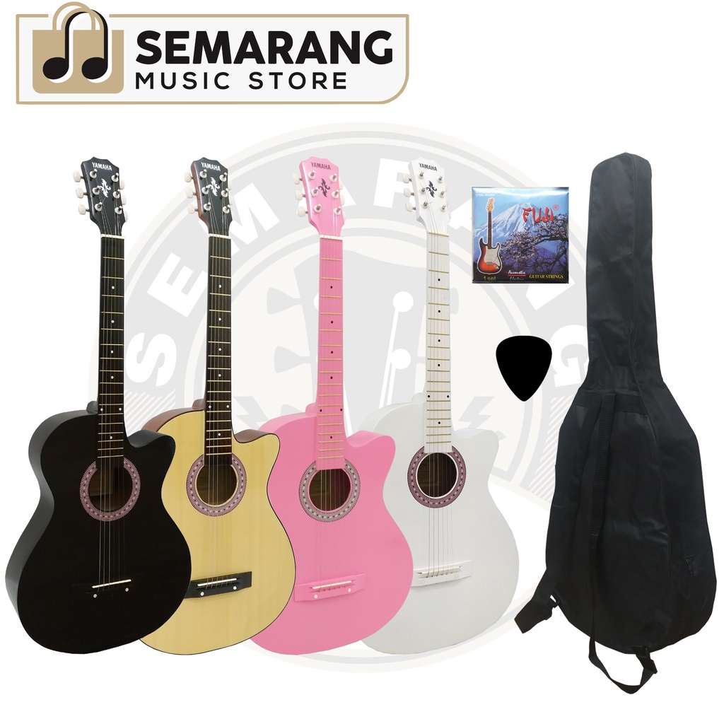 Gitar Akustik Termurah Bonus Softcase Pick Senar Cadangan