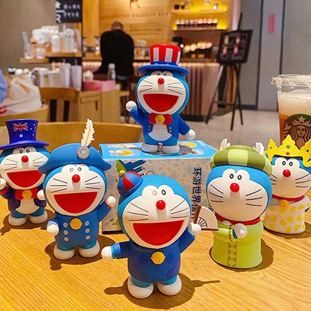 Hadiah Ulang Tahun Jepang Agustina Doraemon Koleksi Model Amina Mainan Action Figure