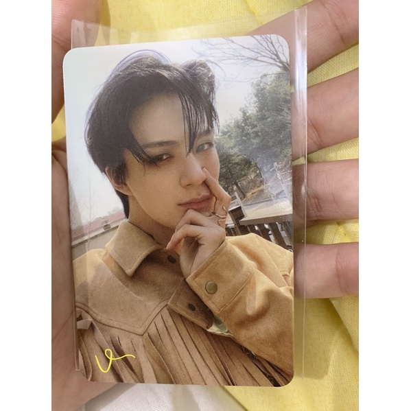 jeno chilling pc photocard