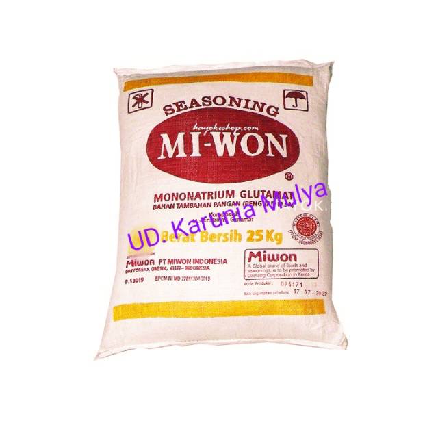 Jual Penyedap Rasa MSG Micin Miwon Bulk 25 Kg Cristal Medium | Shopee ...