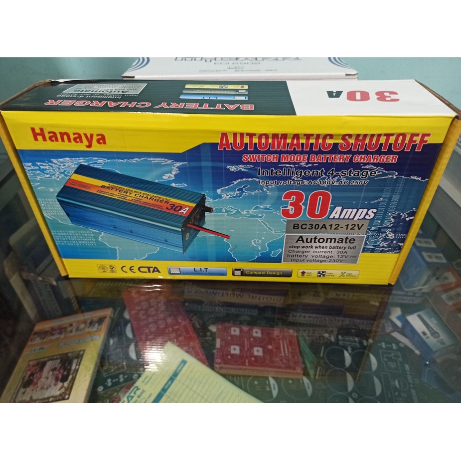 CHARGER AKI 12V SUPER 30A BERKUALITAS HANAYA TERMURAH