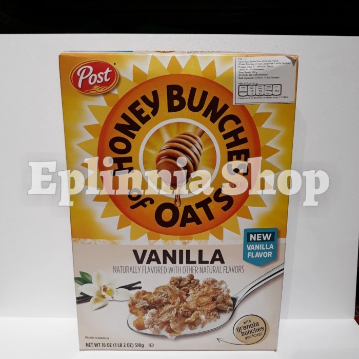 

Cereal Post Honey Bunches Of Oats Vanilla 510 gr - Sereal