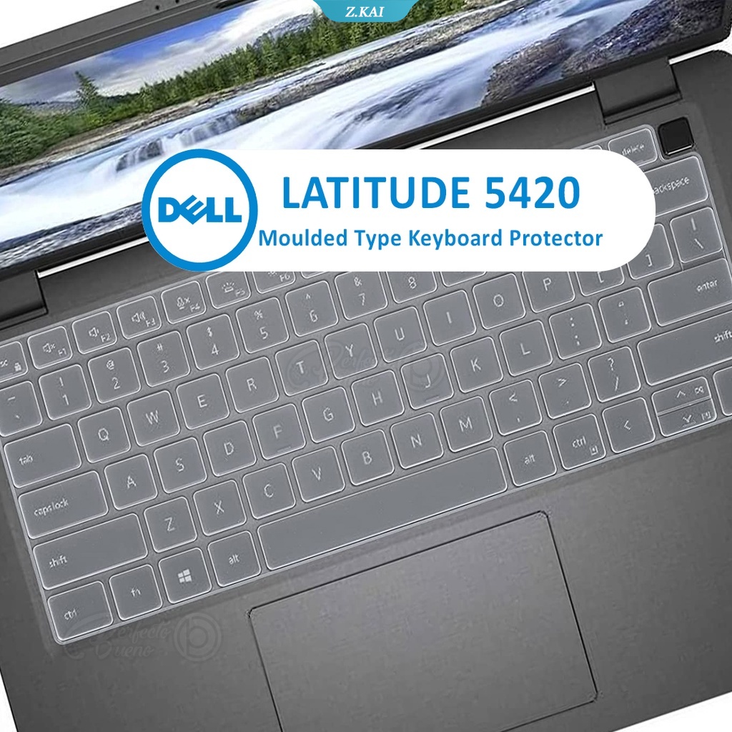 Skin Silikon Pelindung Keyboard Laptop Dell Latitude 5420 5421 13.3 &quot;Anti Debu / Air (ZK)