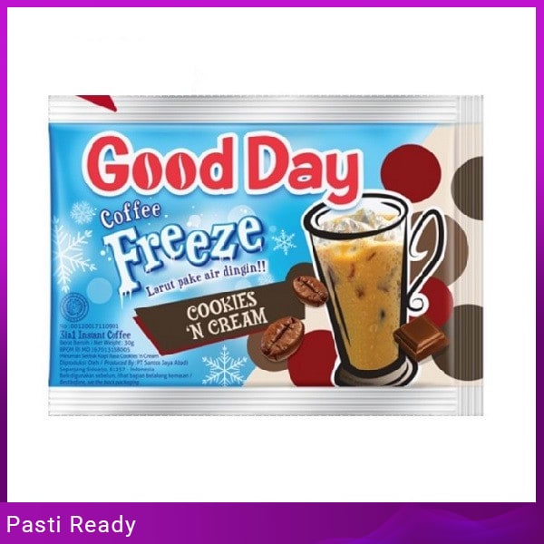 

GOOD DAY FREEZE COOKIES CREAM 10SX30g Grosir Bisa COD