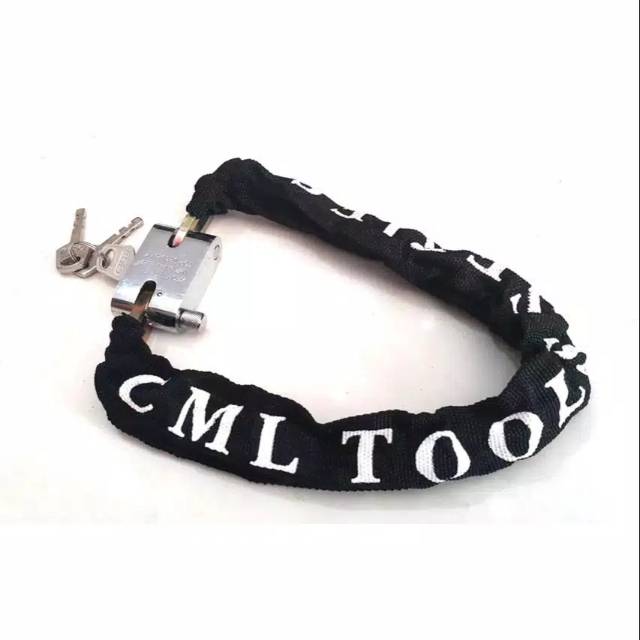 Gembok Rantai Kain Camel 80 Chain lock rumah sepeda motor pagar helm-1