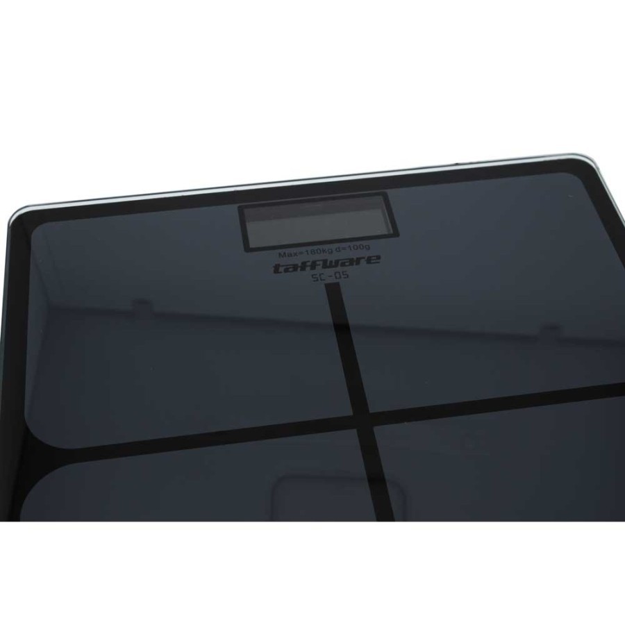 Taffware Digipounds Timbangan Badan Kaca Elektronik 180KG