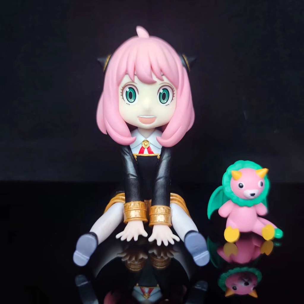 Anya Forger 2022 Mainan Action Figure Anime Spyxfamily Anya Aldult Bahan PVC
