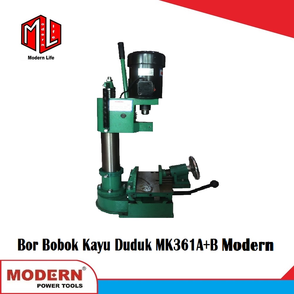 Mesin Bobok Kayu Mortiser MK-361A / Mortising Chisel MK361A