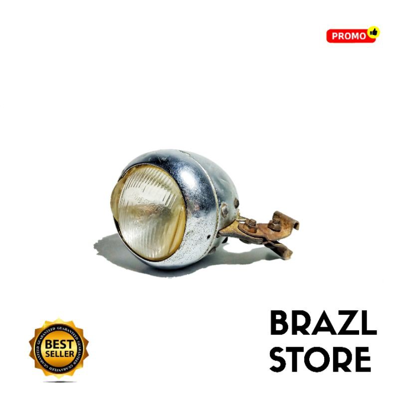 LAMPU SEPEDA ONTHEL merk BOSCH asli GERMANY barang jadul ontel retro klasik unik vintage antik murah