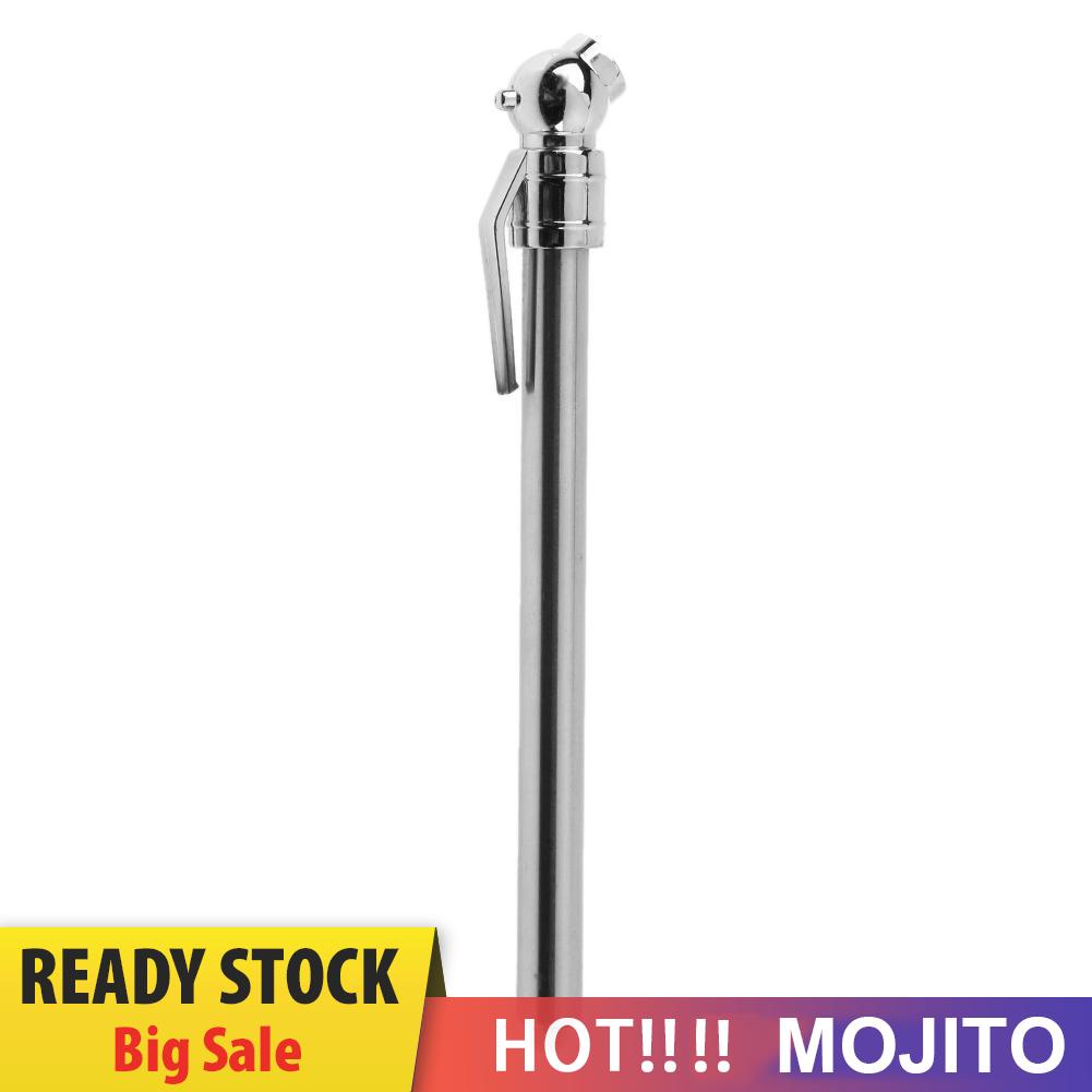 MOJITO Stainless Steel Pen Shaped Car Vehicle Tire Air Pressure Test Meter Gauge