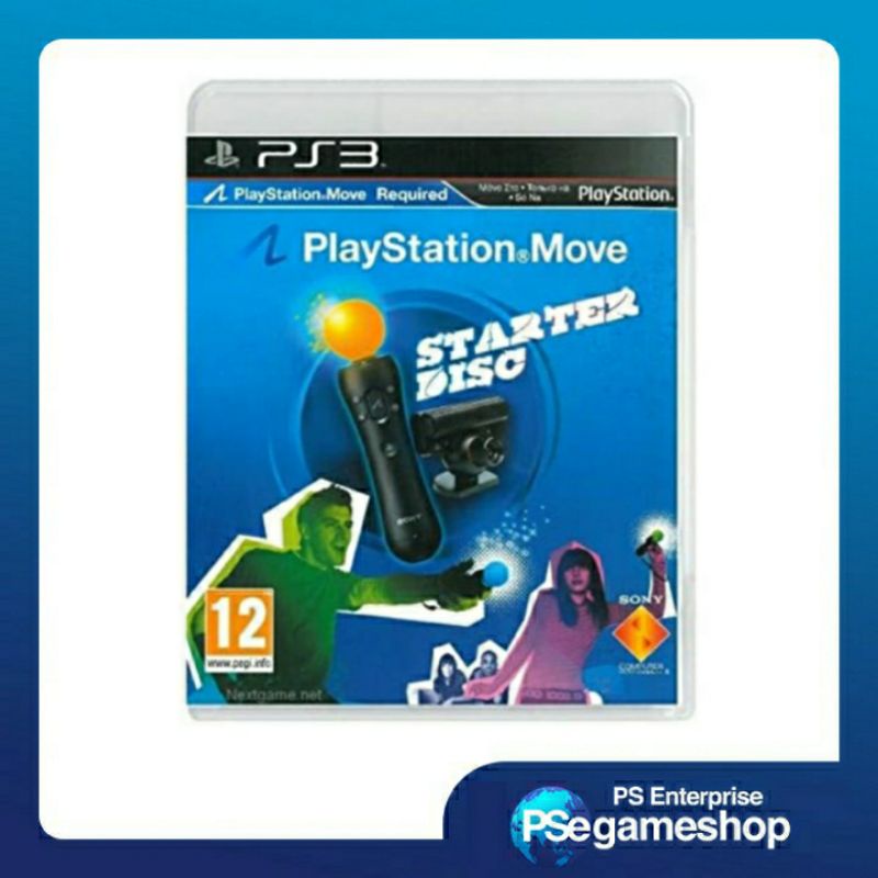 ps3 move starter disc[CD][2010] - R2 / noseal ( preloved )