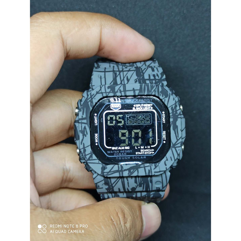 BISA COD !!! JAM TANGAN DIGITAL 511  ARMY GLS Anti air