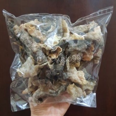 

HOMEMADE KERUPUK KULIT IKAN SALMON PREMIUM / SALMON SKIN CHIPS CRACKERS BALI