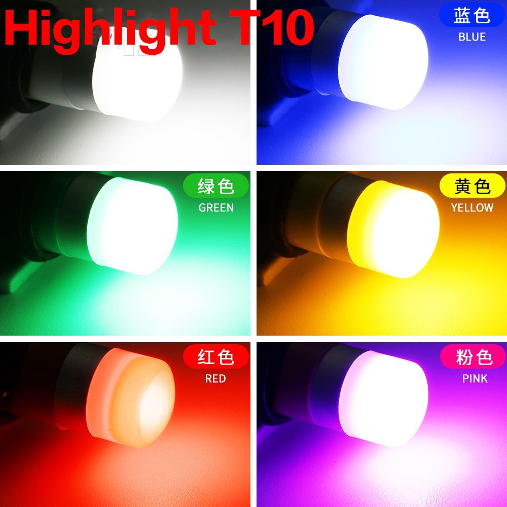 1PCS T10 3030 1SMD 350LM W5W LED Lampu Izin Mobil Lampu Baca Auto Kendaraan Dome Door Bulb 12V