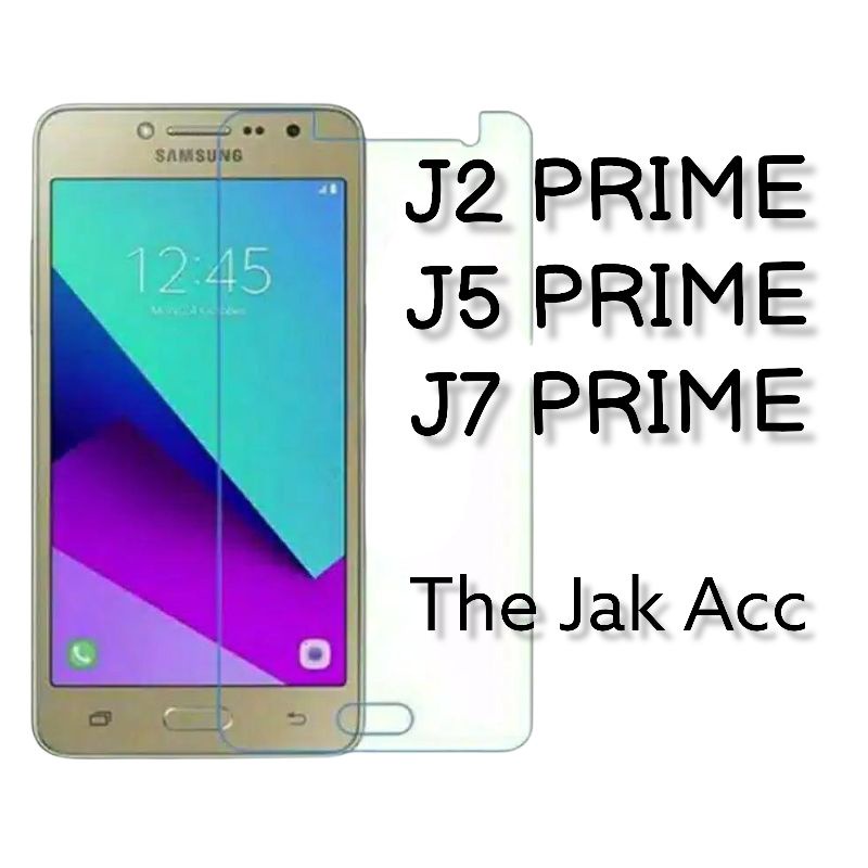Jual Anti Gores Samsung J2 Prime/J5 Prime/J7 Prime Temper Glass Bening Clear | Shopee Indonesia