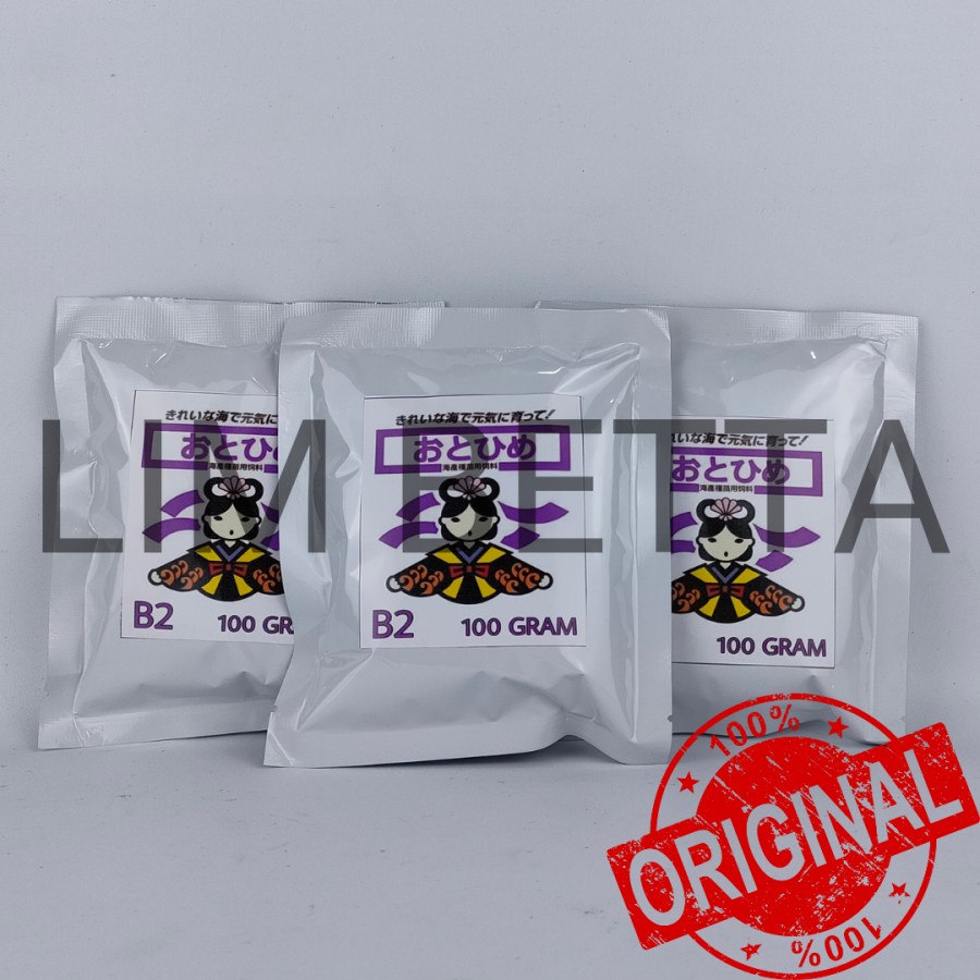 OTOHIME B2 UKURAN 100 GRAM / PELET OTOHIME B2 100 GRAM / MAKANAN IKAN