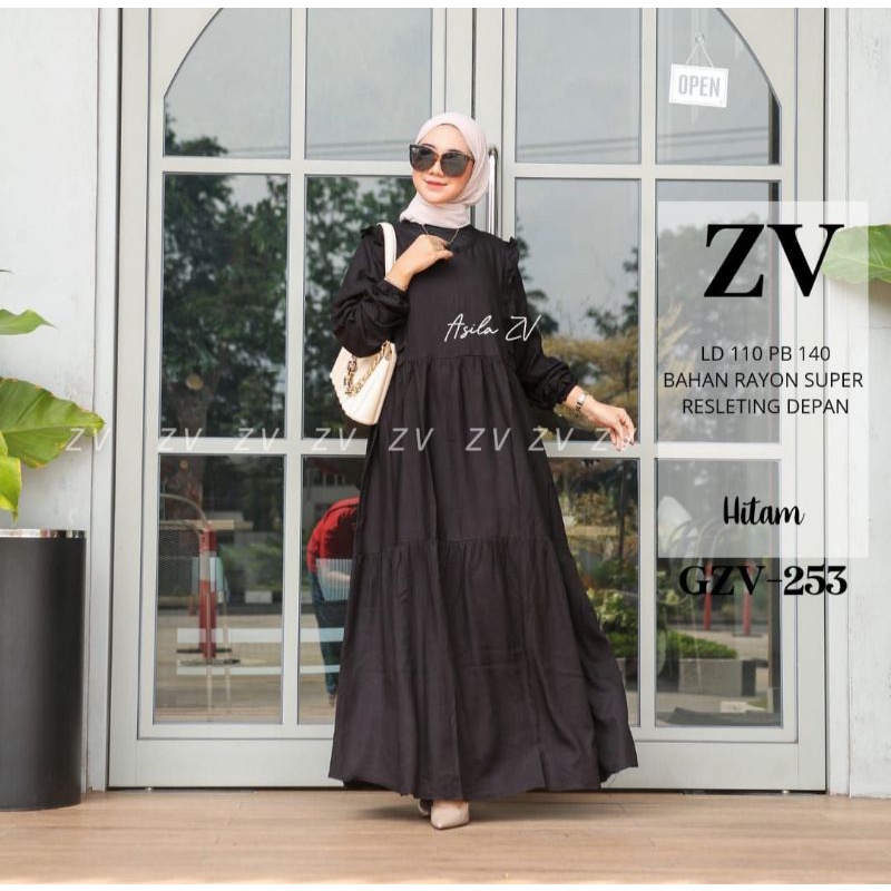 Gamis Rayon ZV Fashion