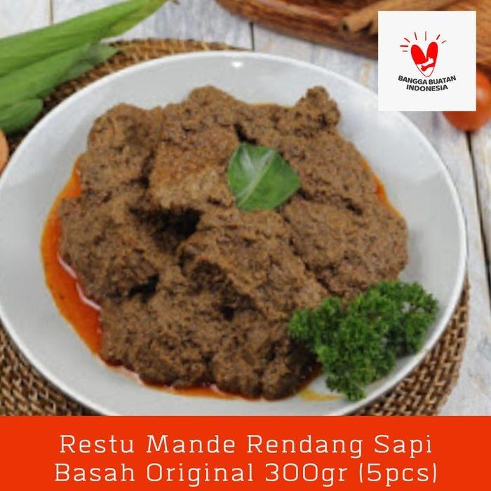 

Rendang Basah Restu Mande Rasa Spicy 300gr