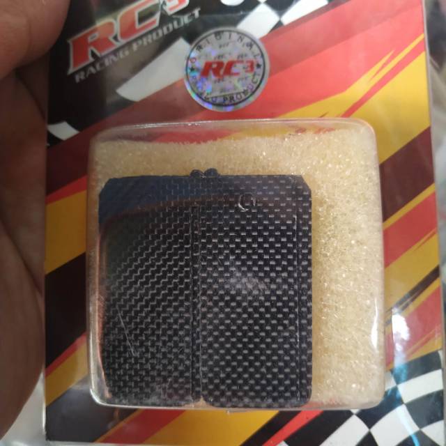 Lidah membran RC3 RACING bahan karbon carbon yamaha RX KING RXKing reed valve NOT kawahara vforce 4