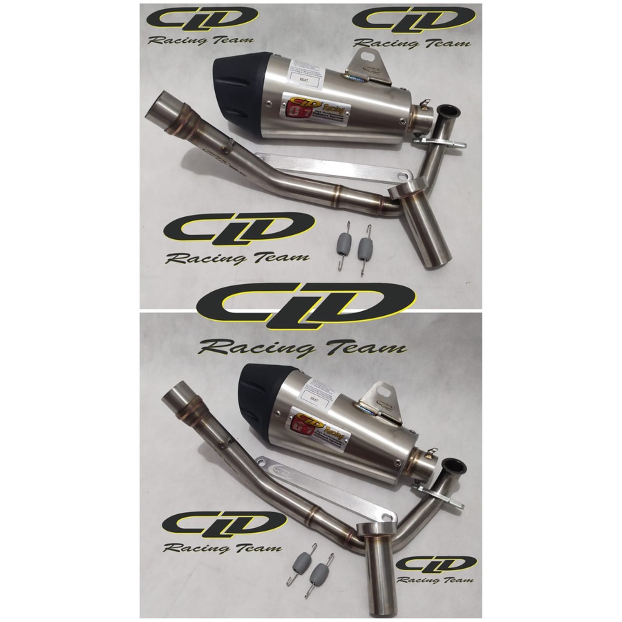 Knalpot Original CLD Type C7 Pipa Atas Inlet 38 Beat Fi Beat Karbu Scoopy Fi Scoopy Karbu