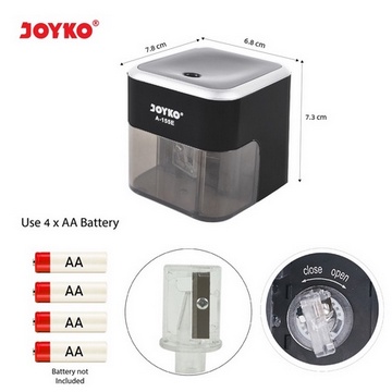 JOYKO ( SERUTAN ELEKTRIK ) ELECTRIC SHARPANER 7.8CM 6.8CM 7.3CM A155E