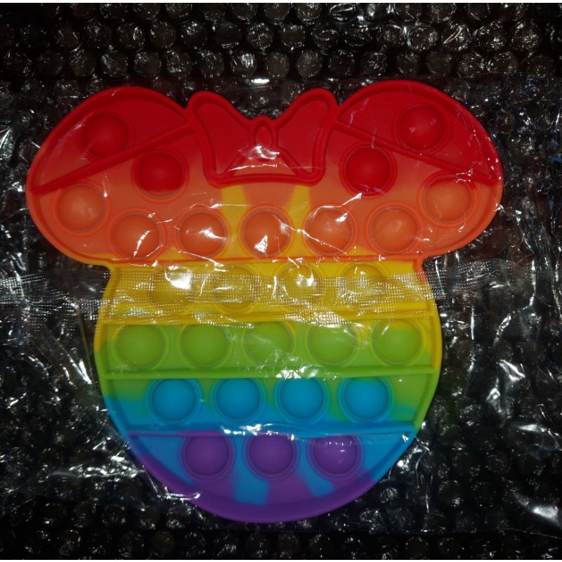 POP IT BENTUK-BENTUK MAINAN ANAK IMPOR-Minnie