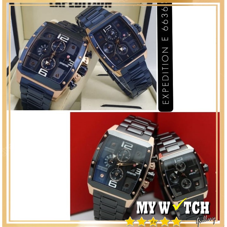 [ SATUAN / COUPLE ] Jam Tangan Expedition E 6636 Original