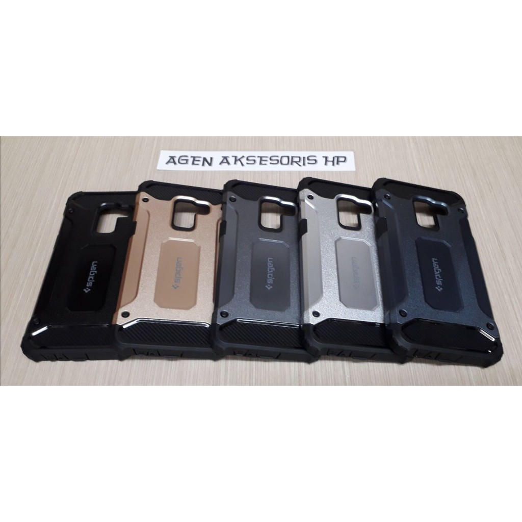 Spigen Iron Samsung A8 2018 A530 SM-A530F 5.6 inchi HardCase Robot
