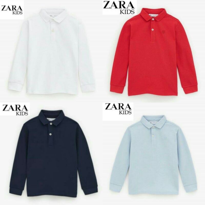 Polo Shirt Zara | Kaos Polo Anak Zara