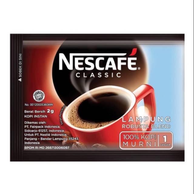 

NESCAFE Classic 2gr 1 Renceng (10pcs)