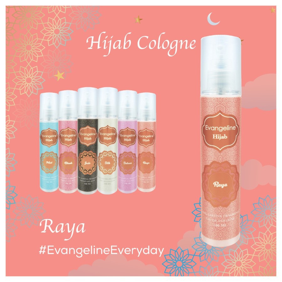 evangeline hijab eau de cologne series 100ml