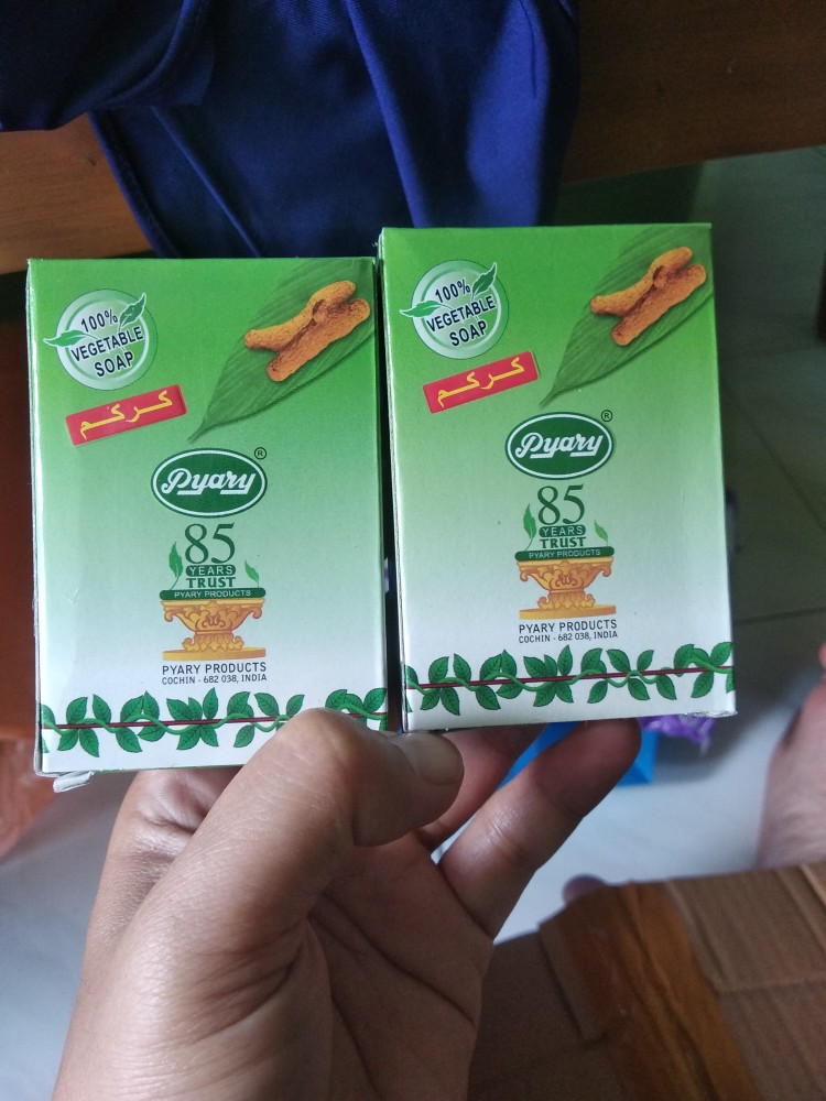 Sabun Asli Arab Pyary 90 Antiseptik Turmeric