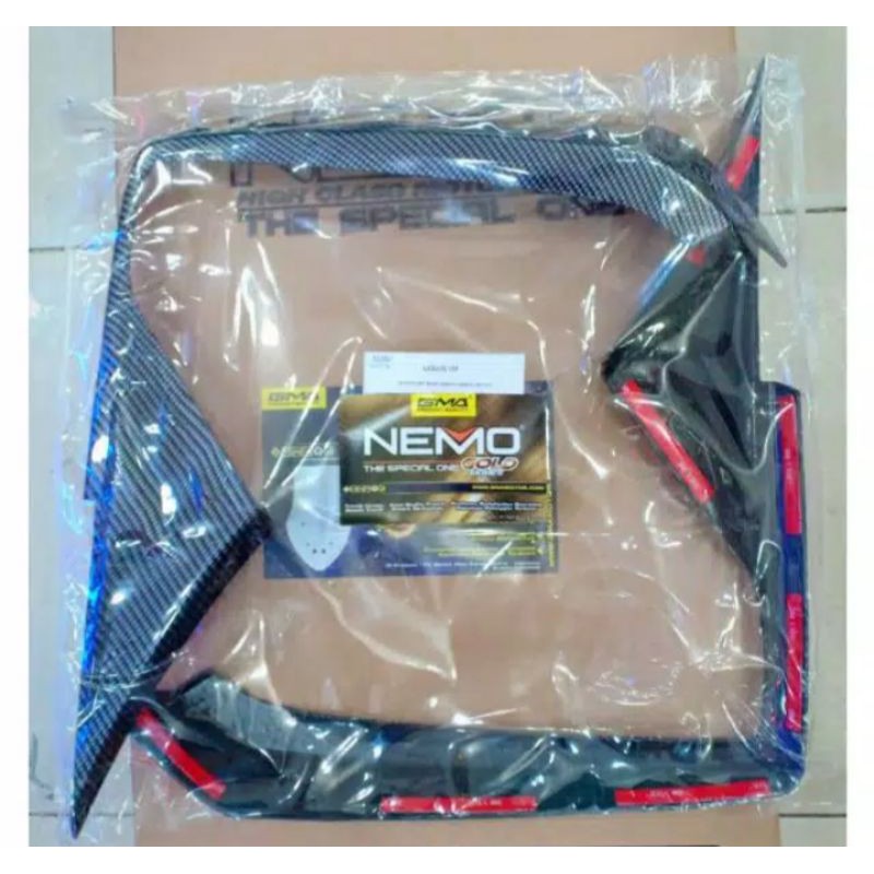 Cover List Body Depan Aerox Nemo Karbone Tutup List Body Depan Aerox 155