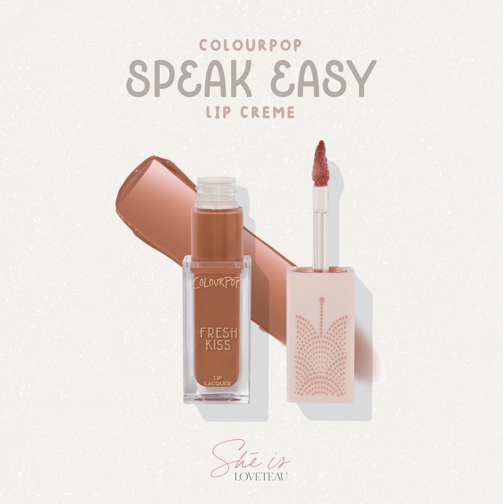 COLOURPOP Fresh Kiss Lip Creme - Speak Easy