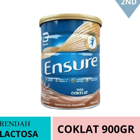 

[COD] Ensure Coklat 900 g Susu Nutrisi Dewasa Rendah Laktosa [COD]