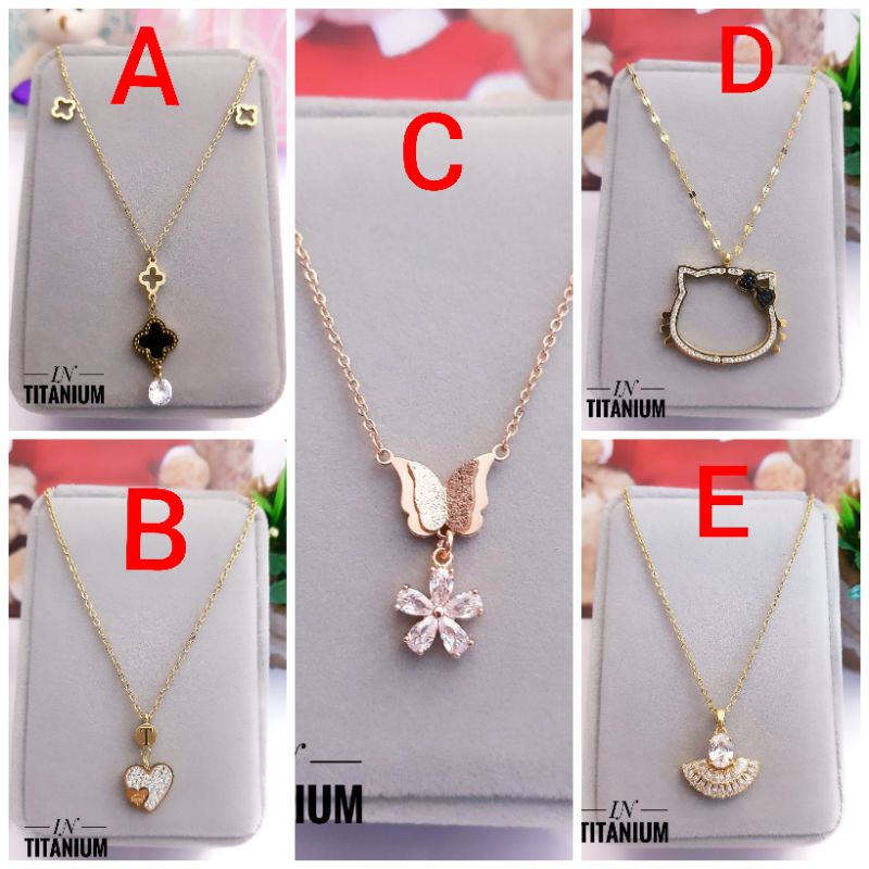 Kalung Titanium Wanita 308222