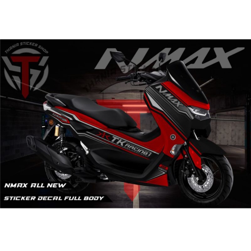 DECALl nmax lama full body stiker variasi dekal nmax old full body striping variasi