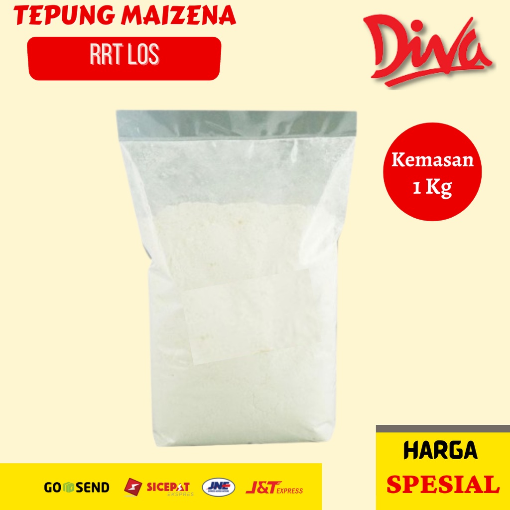 

[1Kg] Tepung Maizena Lokal Los / Maizena korea REPAK