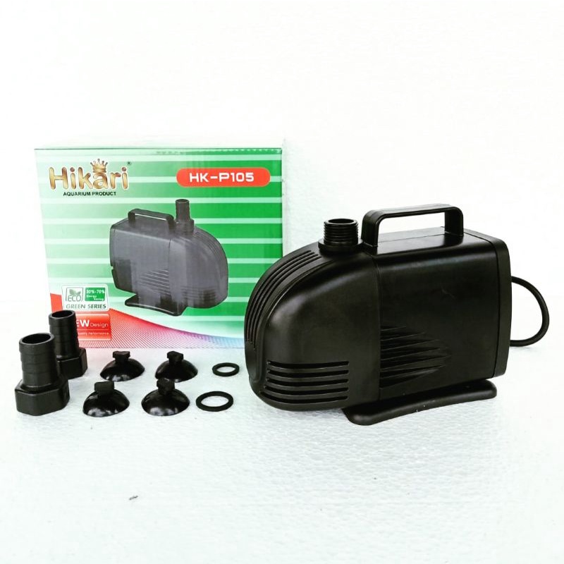 mesin pompa HIKARI HK P 105 submersible waterpump filter ph 3000 sd 3500 Lph  aquarium kolam hidroponik