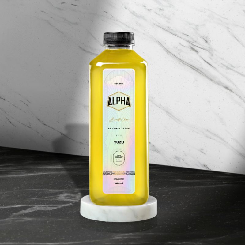 

ALPHA SYRUPS : YUZU