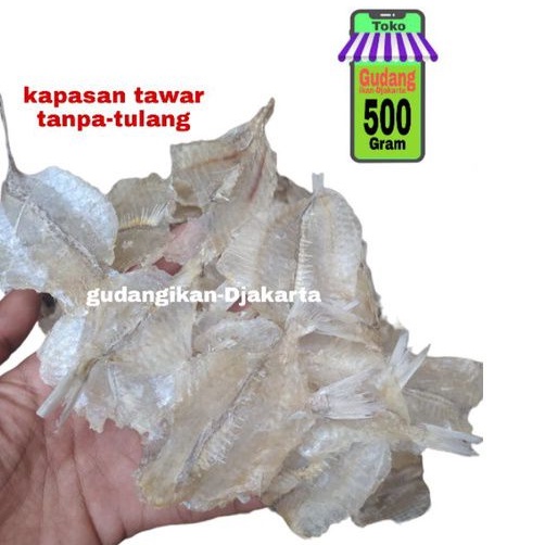 

ikan asin kapasan tawar tanpa tulang-500g