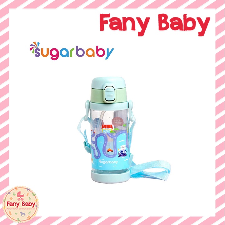 SUGAR BABY TRITAN KIDS BOTTLE 12M+400ML [ BL01 ]