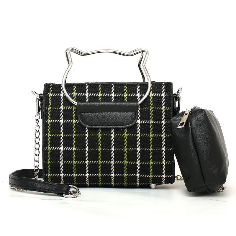 TAS IMPORT WANITA MURAH HITAM HAND SELEMPANG UKURAN BESAR SEDERHANA