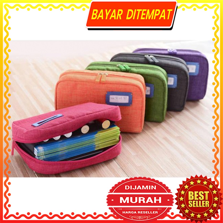 WRF18 Pouch Name Edition Bag Dompet Cashier Multifungsi Murah Impor Brand New TKM