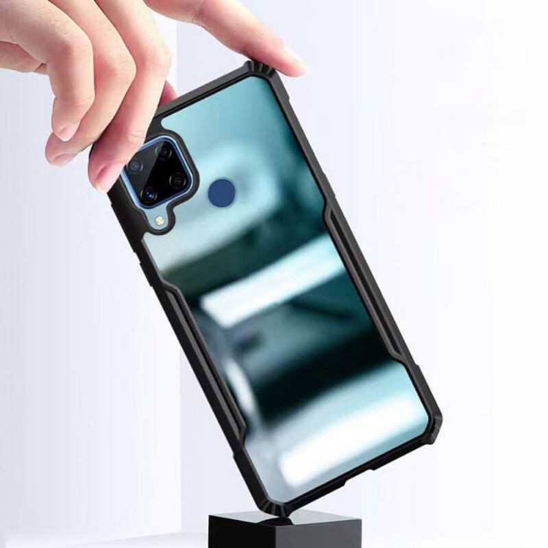 Case Realme C11/C12/C15 Premium Fuze Shockproof Transparant Bumper Case